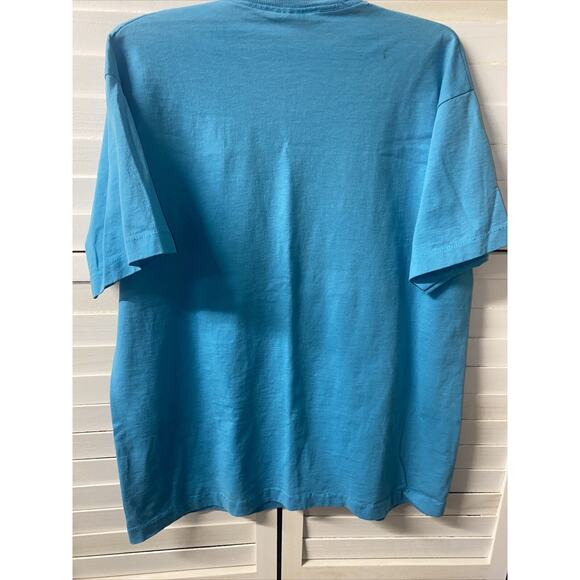 Vintage 1991 New Mexico State Fair Blue Screen Print T Shirt Southwest X Large - Picture 8 of 8